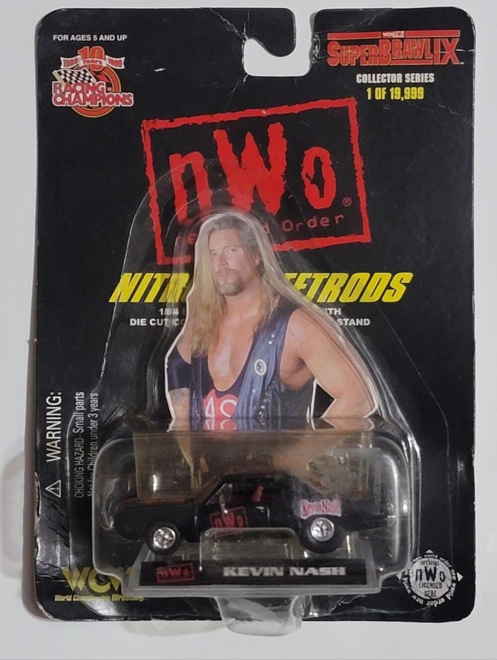 Kevin Nash nWo Nitro-Street Rods Die Cast Car by Racing Champions 1999